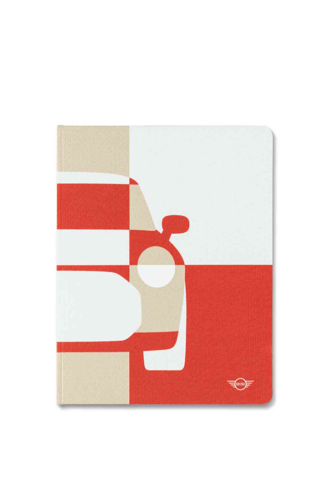 MINI Car Tile Notebook Red