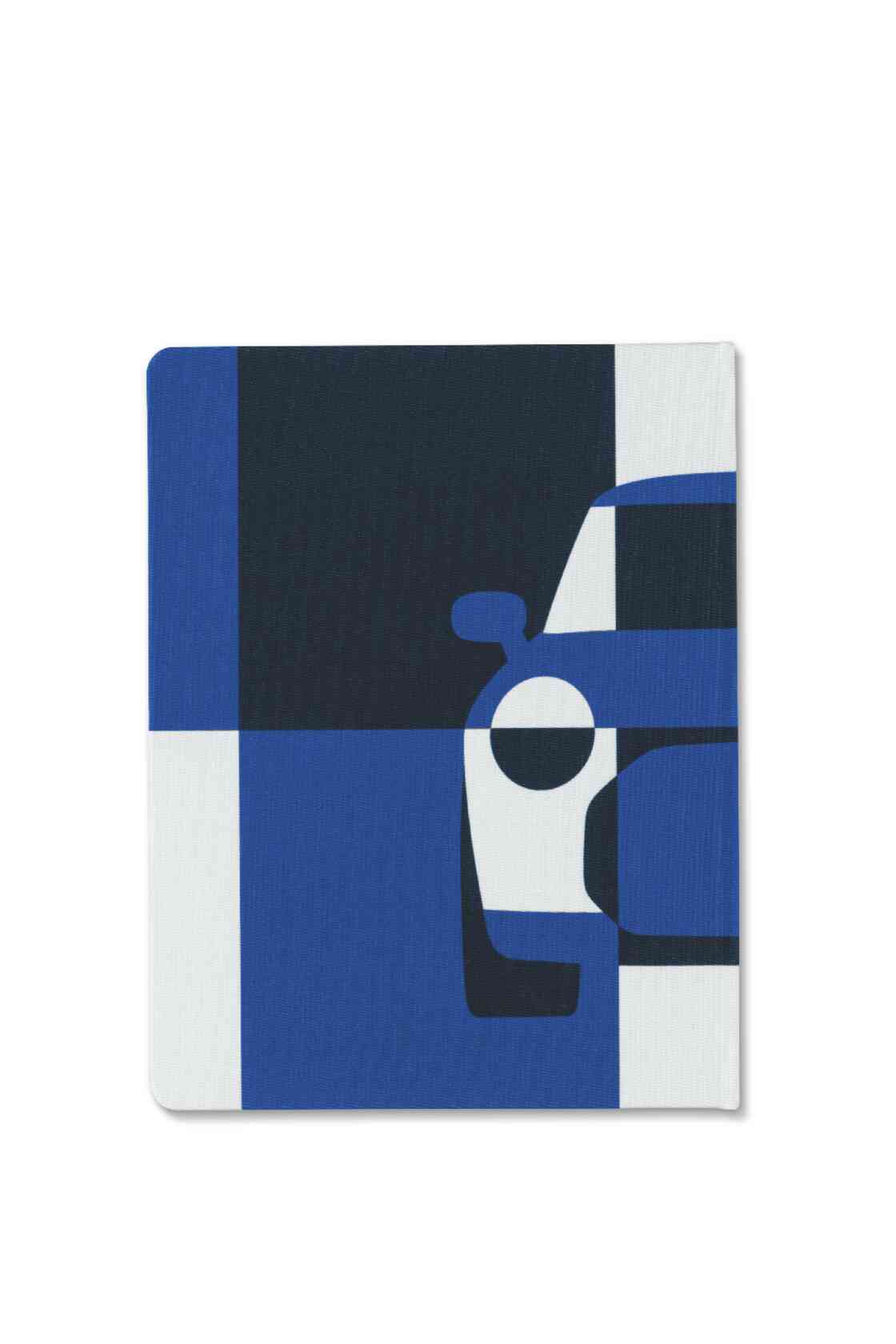 MINI Car Tile Notebook Blau