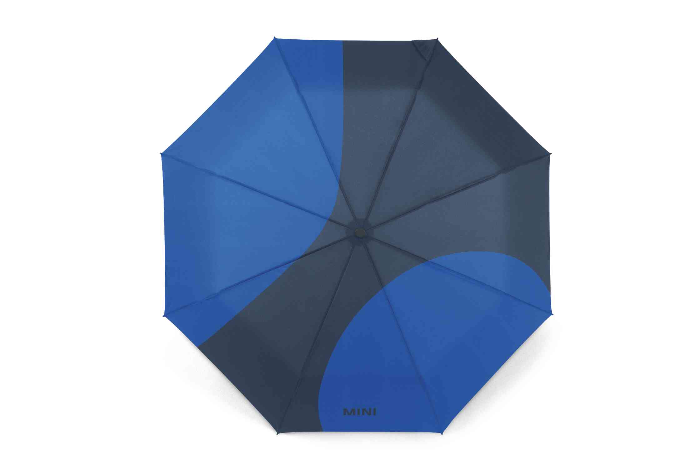 MINI Car Face Detail Foldable Umbrella Blue