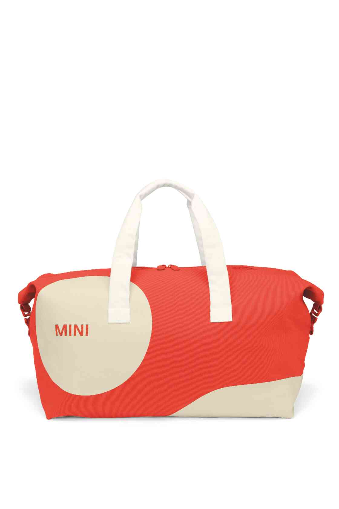 MINI Car Face Detail Duffle Bag Rebel Red