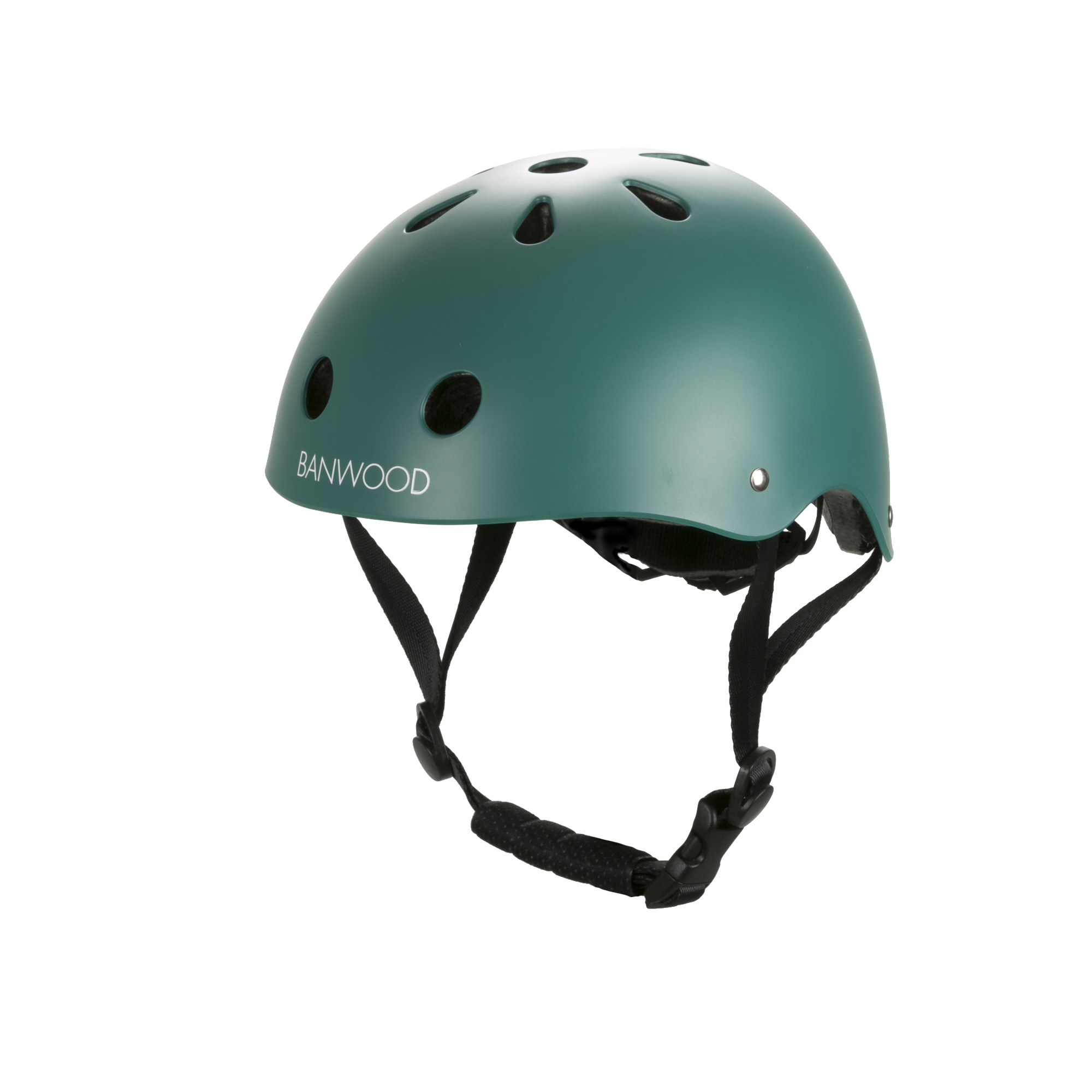 Banwood Klassischer Helm Dark Green